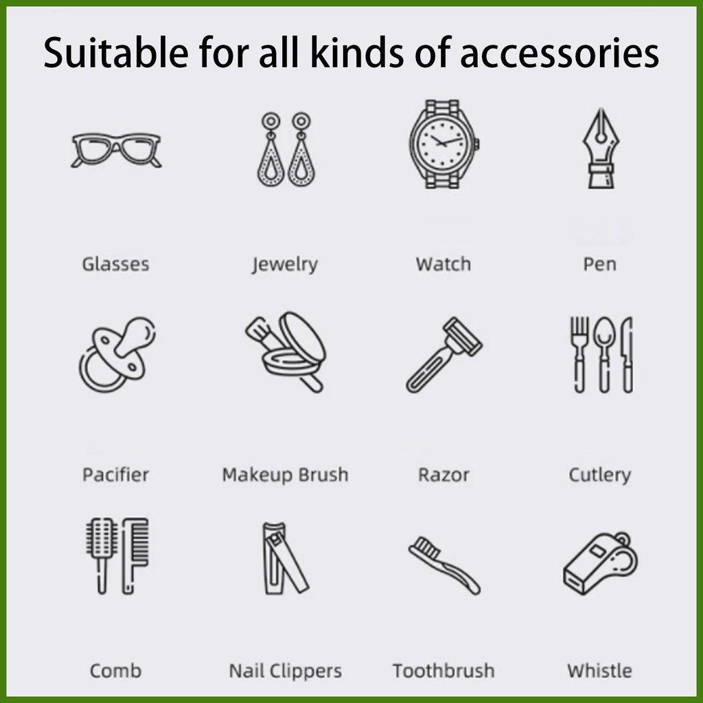 Dụng Cụ Vệ Sinh Mắt Kính Bằng Sóng Siêu Âm 48kHz An Toàn