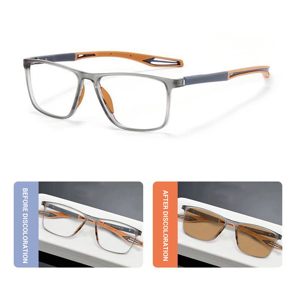 Thay đổi màu sắc ngoài trời siêu nhẹ TR kính chống ánh sáng xanh