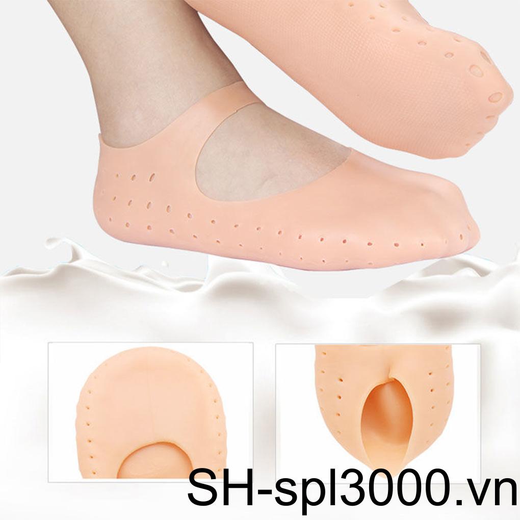 1 Đôi Vớ Gel Silicon Bảo Vệ Chân Chống Sốc Thoáng Khí
