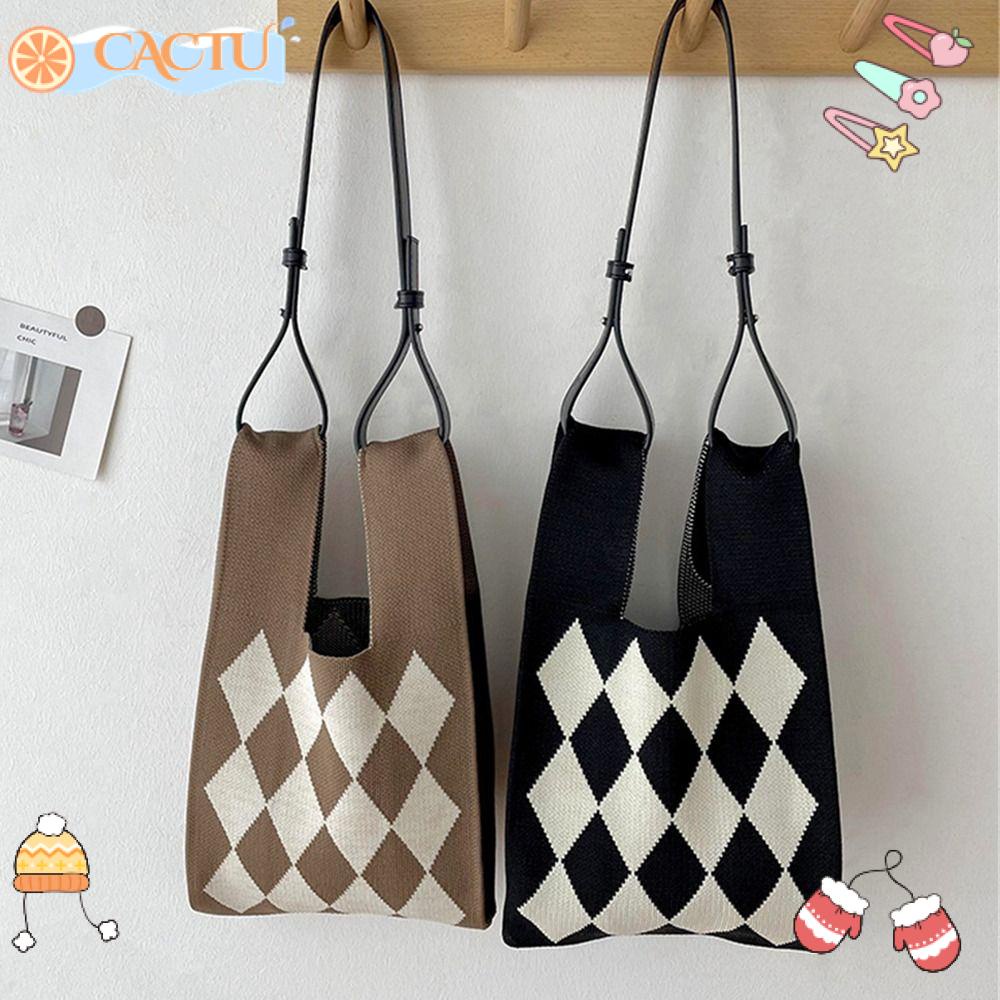 Túi Tote Đan Len Thủ Công Nhỏ Xinh Thời Trang Cho Bạn Gái