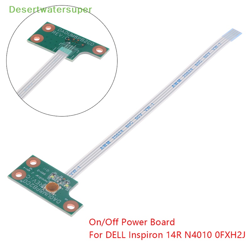 Bảng Mạch Nút Nguồn Thay Thế Cho DELL Inspiron 14R N4010 0FXH2J DA0UM8PB2C0