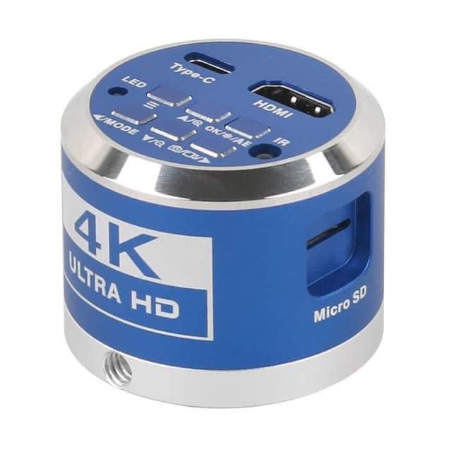 Camera gắn kính hiển vi công nghiệp độ phân giải 4K kết nối HDMI và UVC