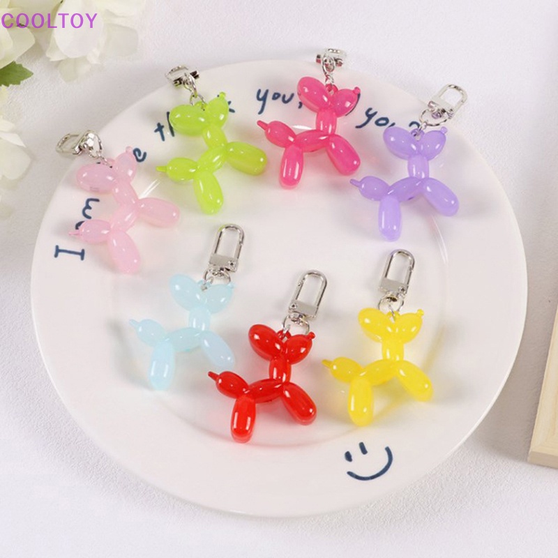 Móc Khóa Hình Thú Cưng Hoạt Hình Nhiều Màu Dễ Thương Cho Cặp Đôi