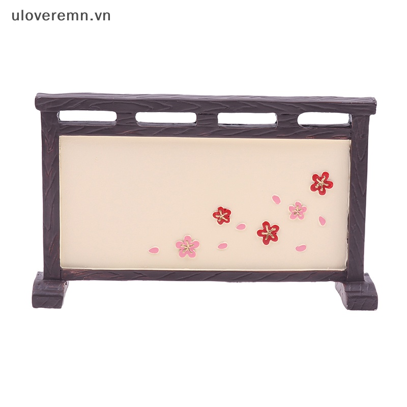 Uloveremn 1 Mô Hình Trang Trí Phong Cảnh mini Bằng Nhựa resin Thủ Công Để Bàn