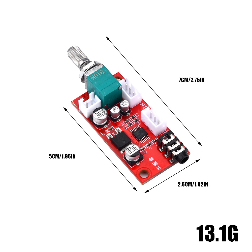 RIRIHI Bảng Mạch Khuếch Đại Âm Thanh Tai Nghe MAX4410 DC3V-12V NE5532