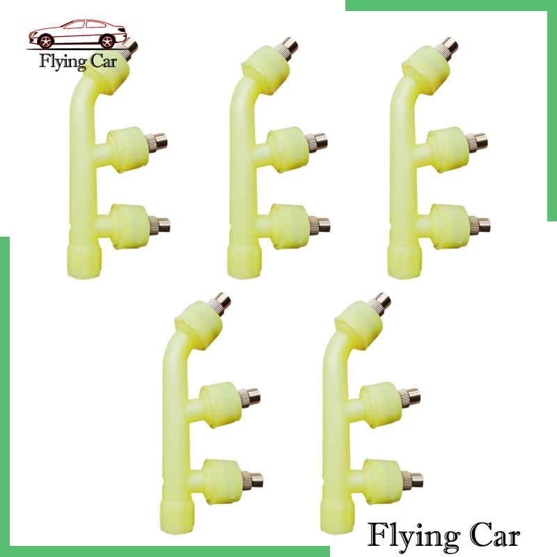 Set 2 Vòi Phun Nước Bằng Đồng Thau Cho Xe Hơi / Nhà Kính