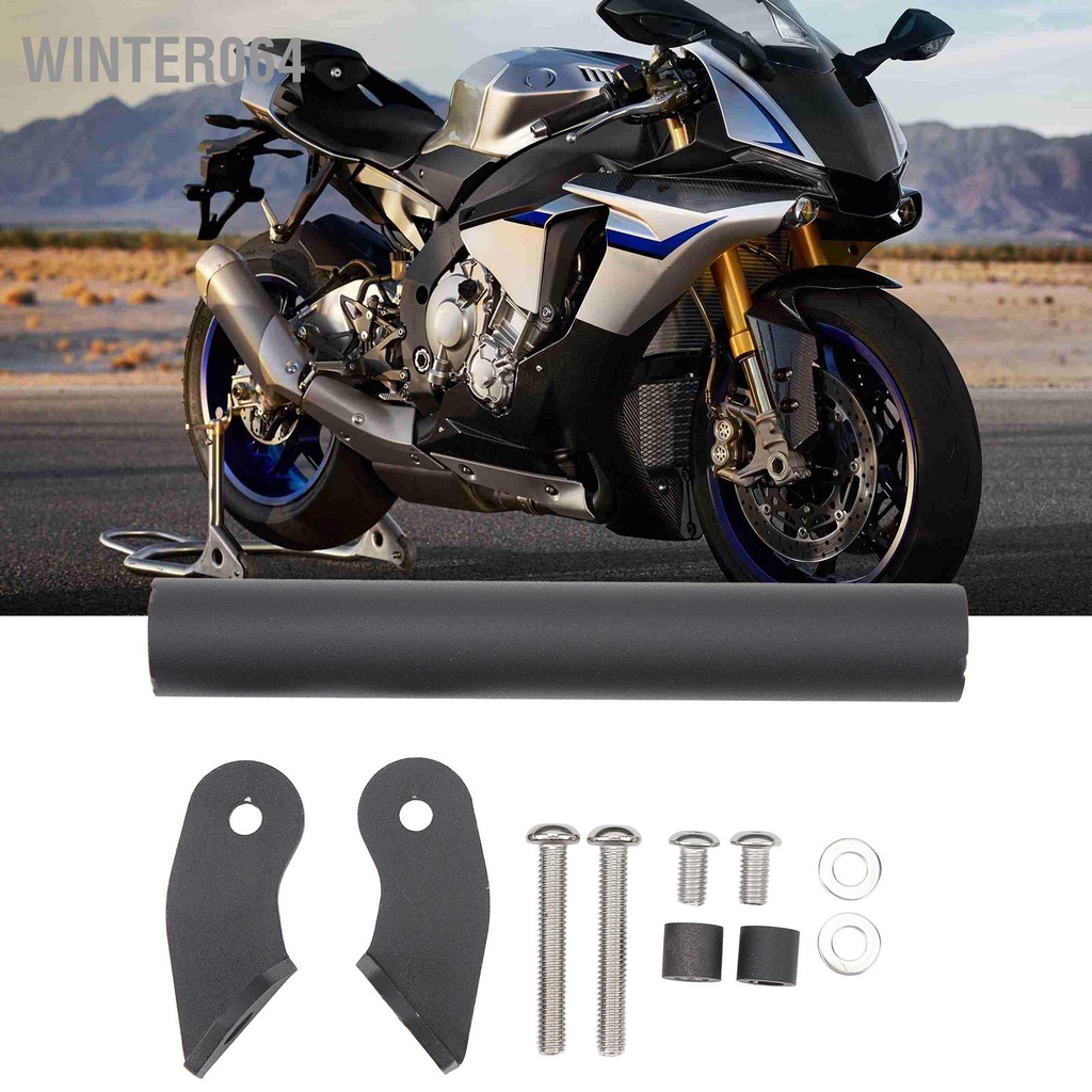 Winter064 Giá đỡ điều hướng điện thoại xe máy Hợp kim nhôm GPS tiện lợi cho YZF‑R1 YZF‑R1M