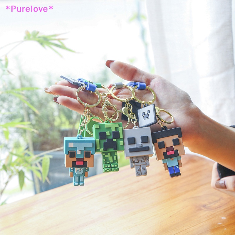 Móc Khóa Silicon 3D Phong Cách Mosaic Độc Đáo Mới