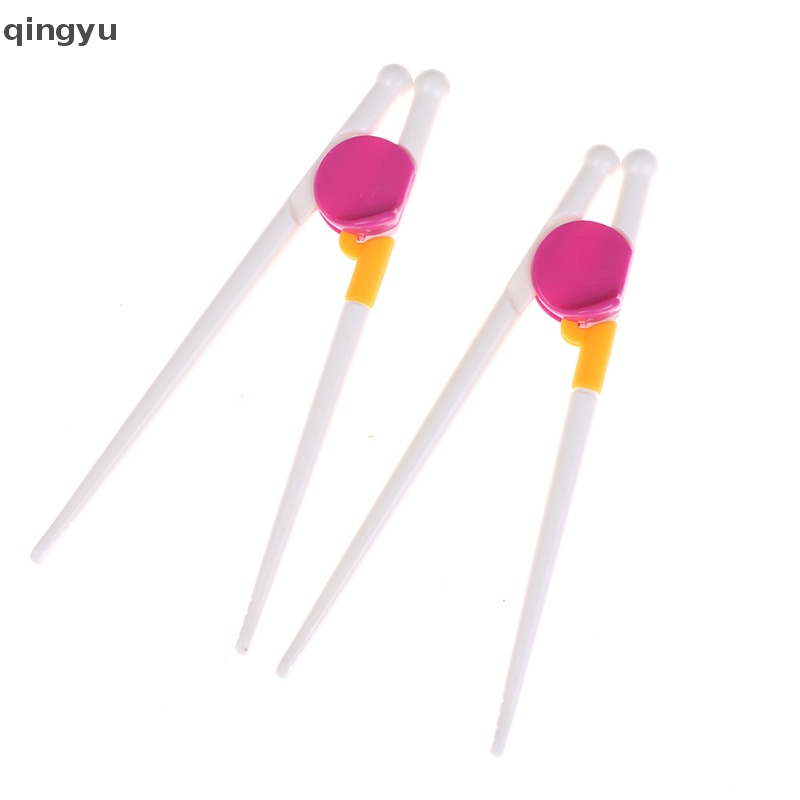 Qingyu Đũa Tập Luyện Hỗ Trợ Bé Mới Bắt Đầu Dễ Sử Dụng Kẹp Tóc PLI PLI Chất Lượng Cao Chuyên Dùng