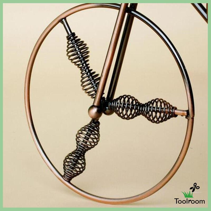 1 Giá Đỡ Hình Xe Đạp Ba Bánh Bằng Sắt Trang Trí Bàn Ăn