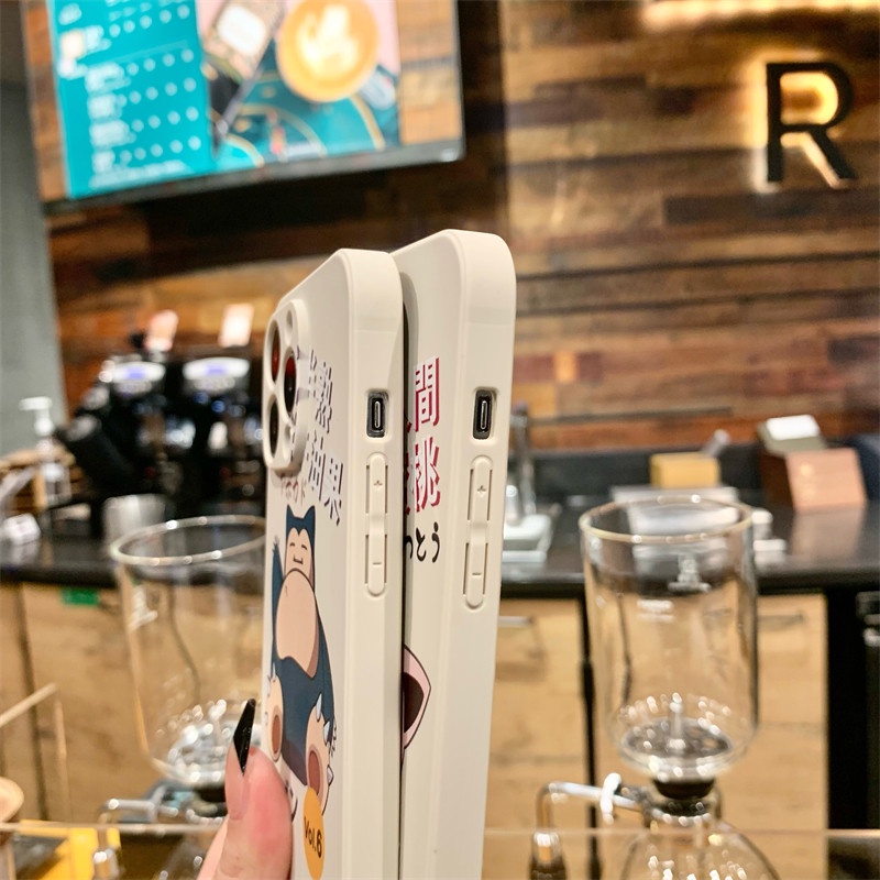 Ốp Điện Thoại Cho iphone 14 pro Max 13 pro Max 12 pro Max 11 pro Max 11 pro 12 pro 13 pro 14 pro XS Max XR X 6 6S 8 8 7 PLUS SE2 SE3 13 12 mini Snorlax D165A