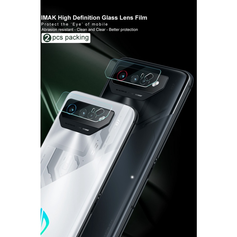 Kính Cường Lực HD Bảo Vệ Camera Cho ASUS ROG Phone 7 Pro 5G Rog7 Ultimate
