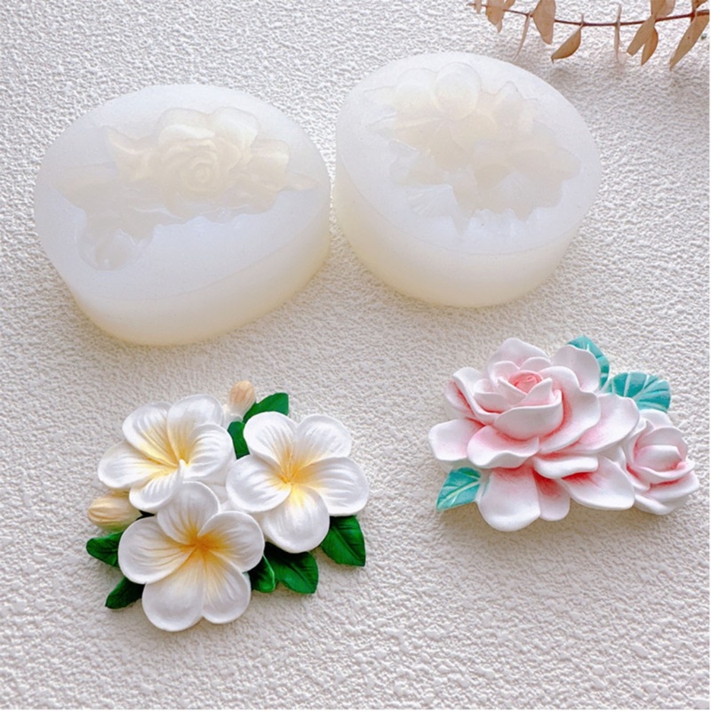 Khuôn Silicone Tạo Hình Làm Bánh Kẹo Hình Khu Vườn