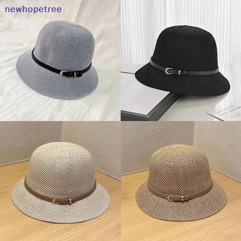 Nón Vành Da Thời Trang Hè Cho Nữ