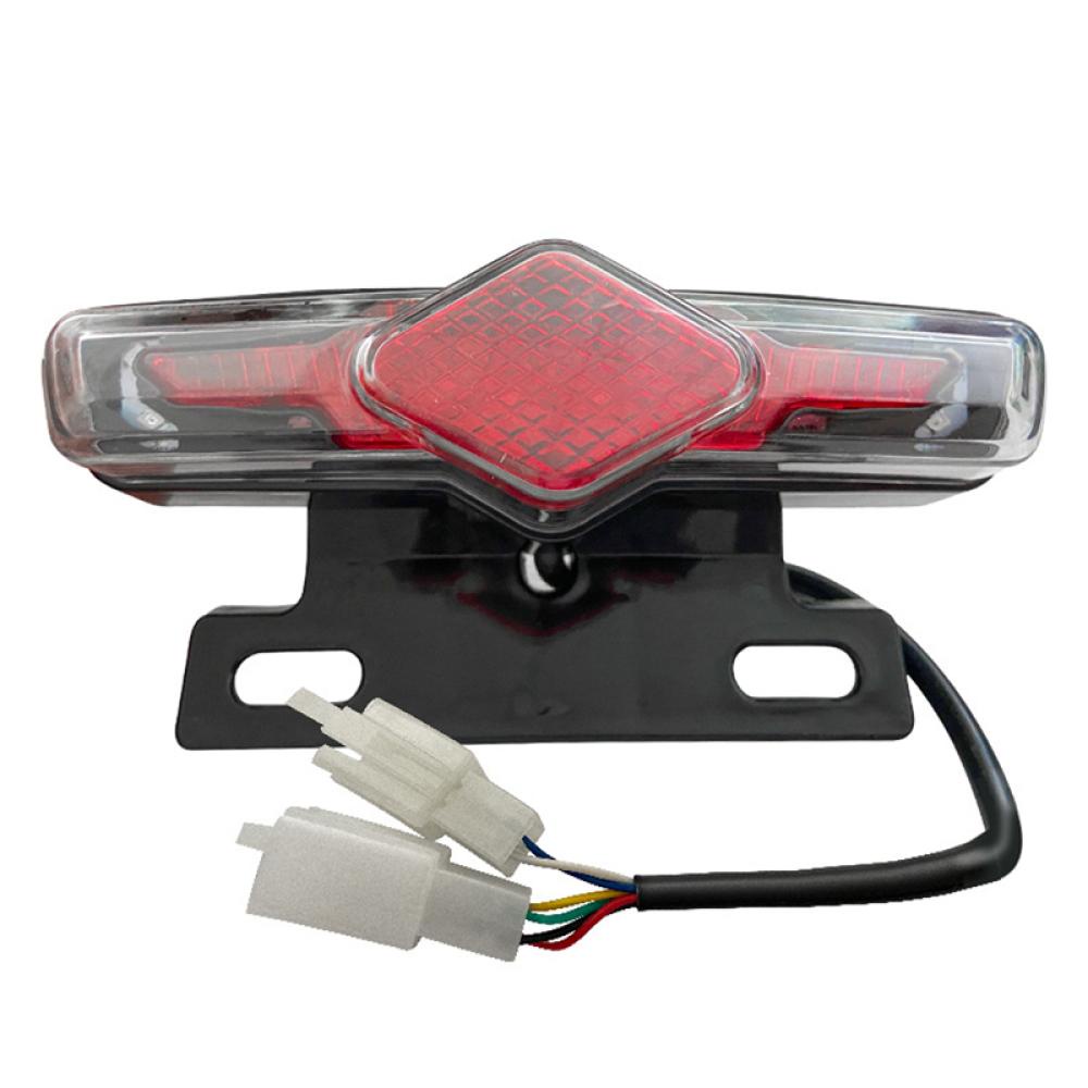 Đèn Cảnh Báo Giao Thông Gắn Đuôi Xe Đạp Điện D7U4 12V / 36V-60V