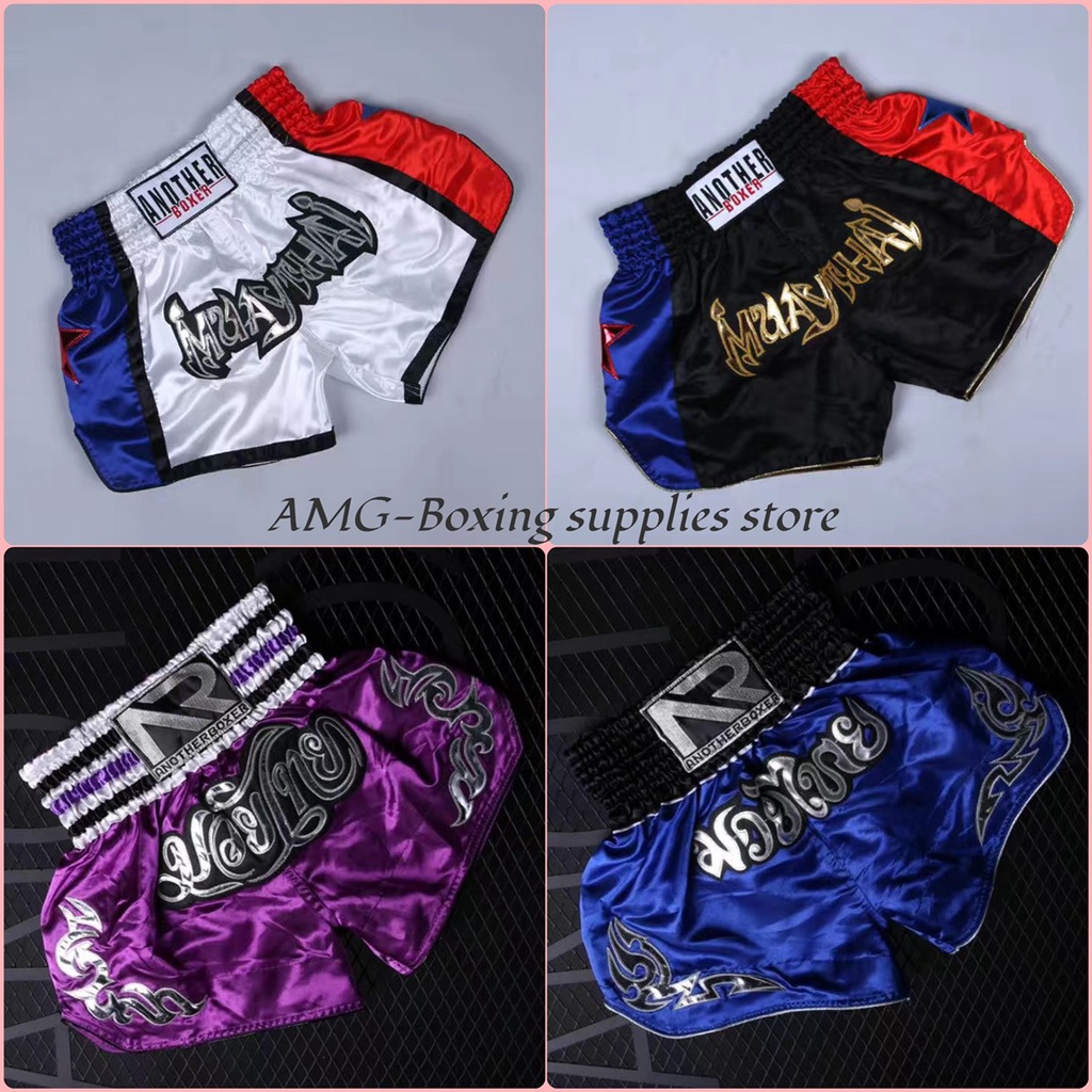 Mới Quần Short Tập Luyện Đấm Bốc / Muay Thai / Taekwondo Cho Nam Và Nữ