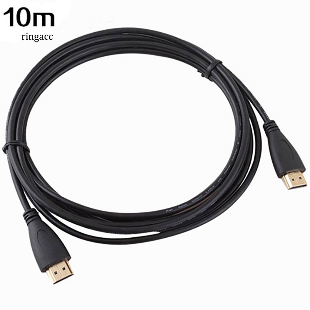 Cáp Tốc Độ Cao RGA 3 / 5 / 7 / 10ft V1.4 1080P Male Sang Male HDMI-Clarity TV LCD