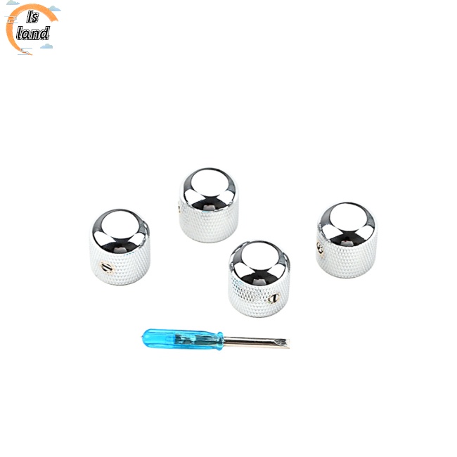 1 Bộ Núm Vặn Điều Khiển Và Tua Vít Cho Đàn Guitar Điện