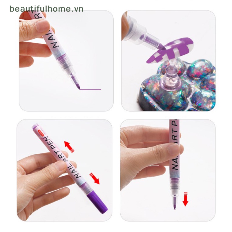 Bút Vẽ Móng Gel UV Nghệ Thuật Chống Nước DIY