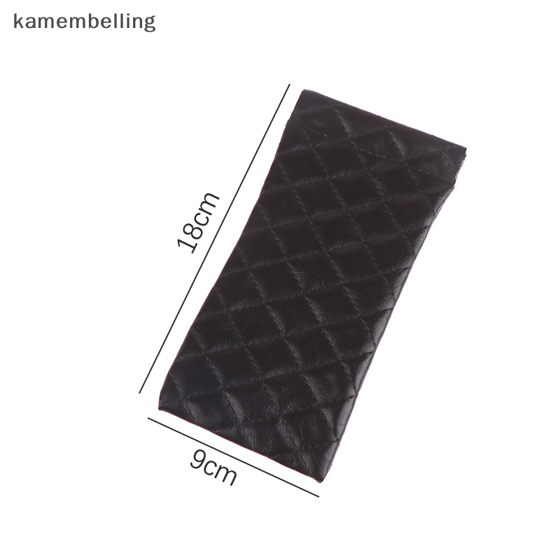 Kamembelling Túi Đựng Mắt Kính Bằng Da PVC Mềm Chống Thấm Nước Có Kẹp Lò Xo