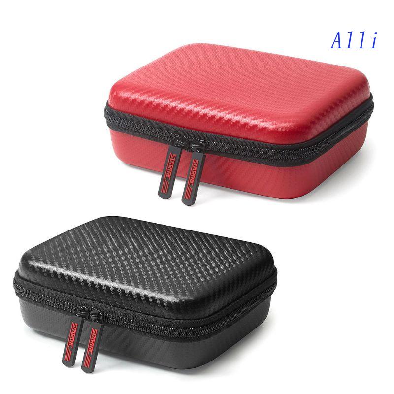 Túi Xách Du Lịch Da PU Họa Tiết Sợi Carbon Chống Sốc Cho OM3