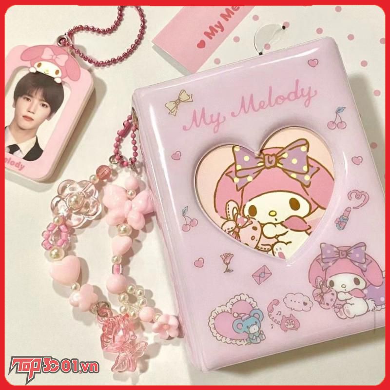 Sanrio Kuromi Pochacco Album ảnh Giai điệu Của Tôi 3 Trong Hình ảnh Thần Tượng Dễ Thương Lưu Trữ Cuốn Sách Chủ Thẻ Photocard Chất Kết Dính Cô Gái Món Quà Sinh Nhật | Top3c01