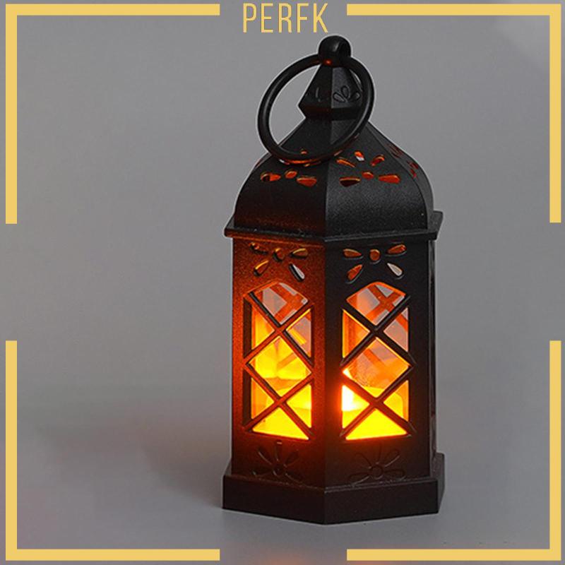 Đèn Lồng Lục Giác Phong Cách Ramadan Cổ Điển Trang Trí Sân Vườn