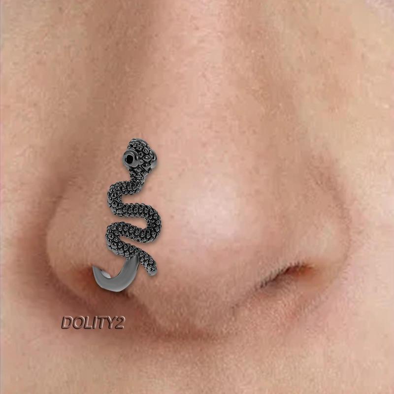 Khuyên Mũi Rắn Bằng Đồng Thời Trang Punk 2 Cho Nữ