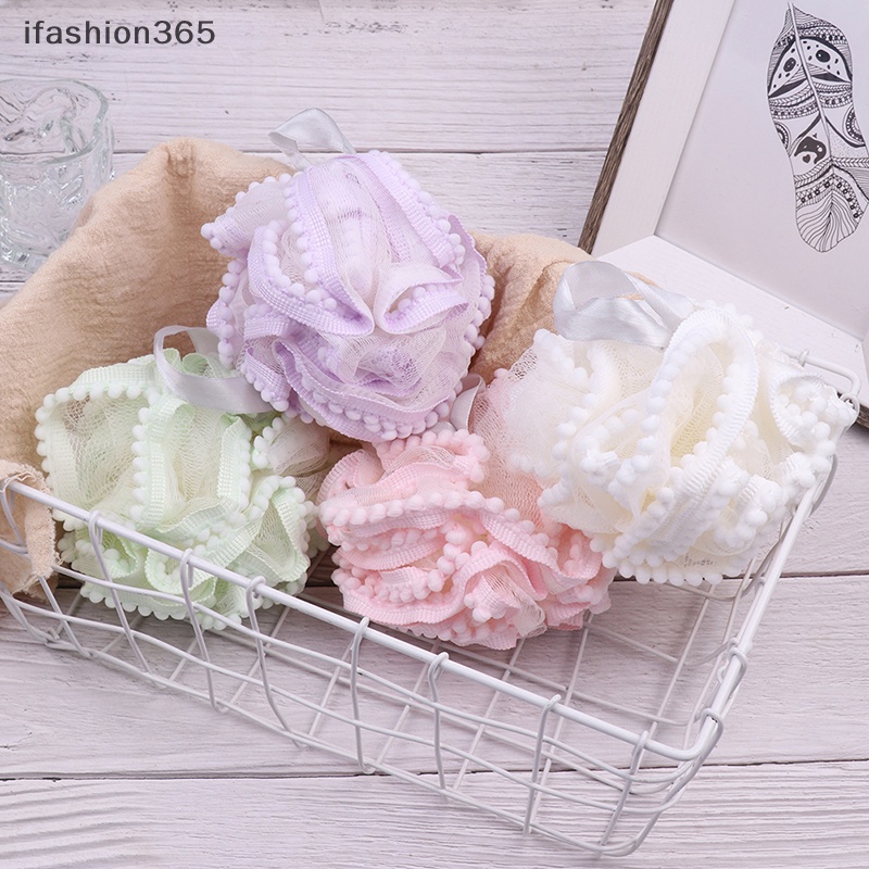 1 Miếng Xốp Lưới Mềm Tẩy Tế Bào Chết Khi Tắm Tiện Dụng ifashion365