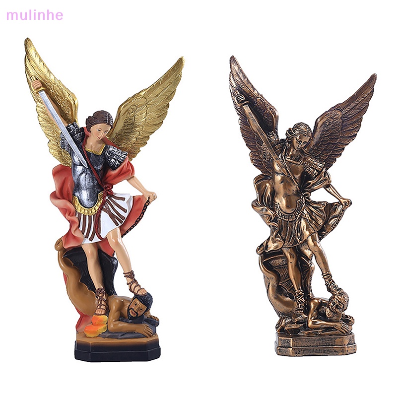 Mô Hình Tượng Công Giáo Điêu Khắc Michael Archangel St