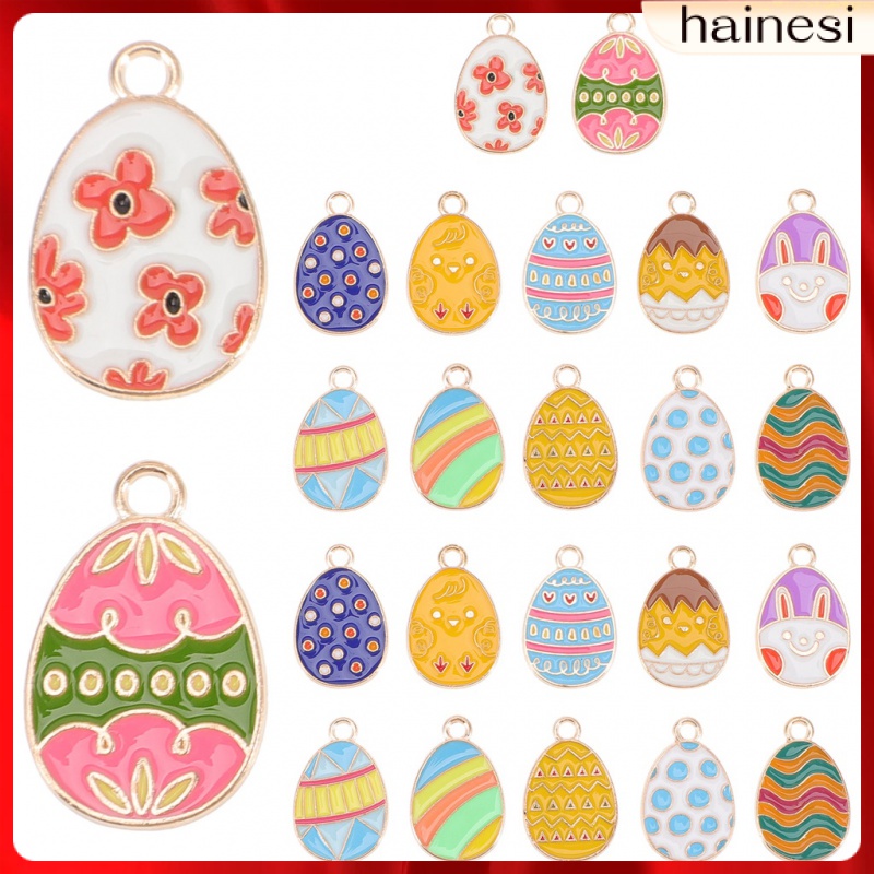 Set 24 Giá Đỡ Mặt Vòng cổ / Bông Tai Hình Trứng Phục Sinh DIY