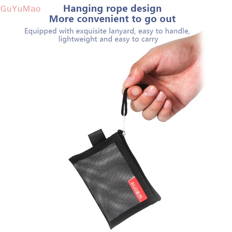 [cxGUYU] Túi Lưới Mini Đựng Tiền Xu / Thẻ Tín Dụng / Tai Nghe