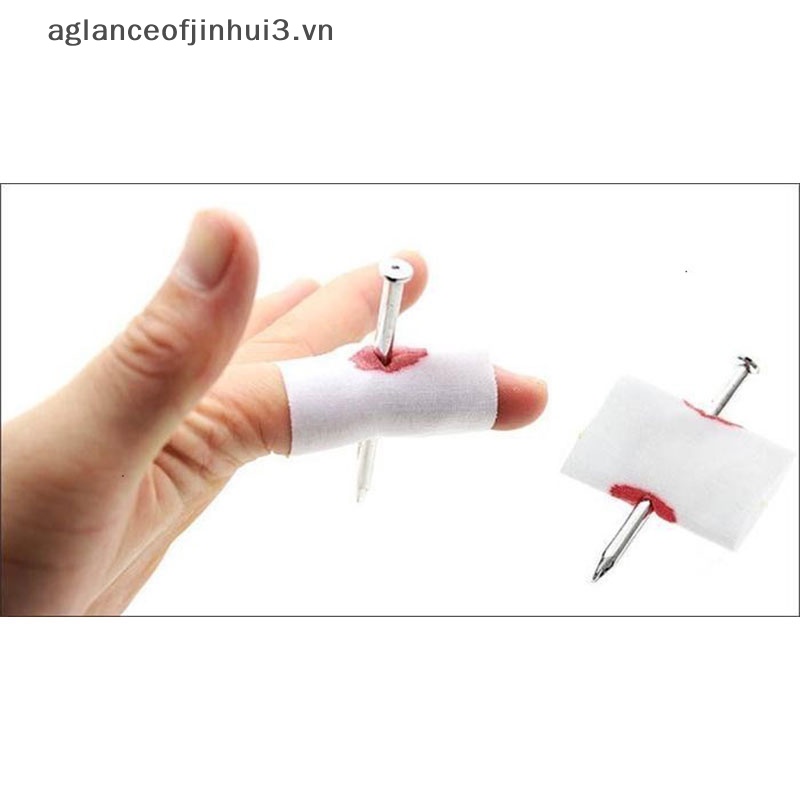 ~ Afhvn ~ Móng Tay Giả Xuyên Qua Ngón Tay Đồ Chơi Halloween Thiết Thực Cho Trẻ Em