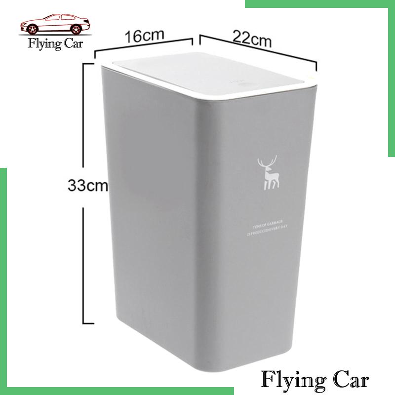 Thùng Rác Có Nắp Đa Năng Cho Phòng Tắm / Nhà Bếp Lzdjfmy2