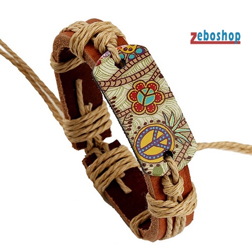 Zeboshop Vòng Tay Biểu Tượng Vô Cực Phong Cách Punk Cổ Điển Cho Nam Và Nữ