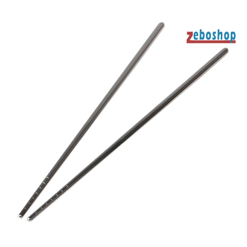 1 Đôi Đũa Chống Trượt Bằng Thép Không Gỉ