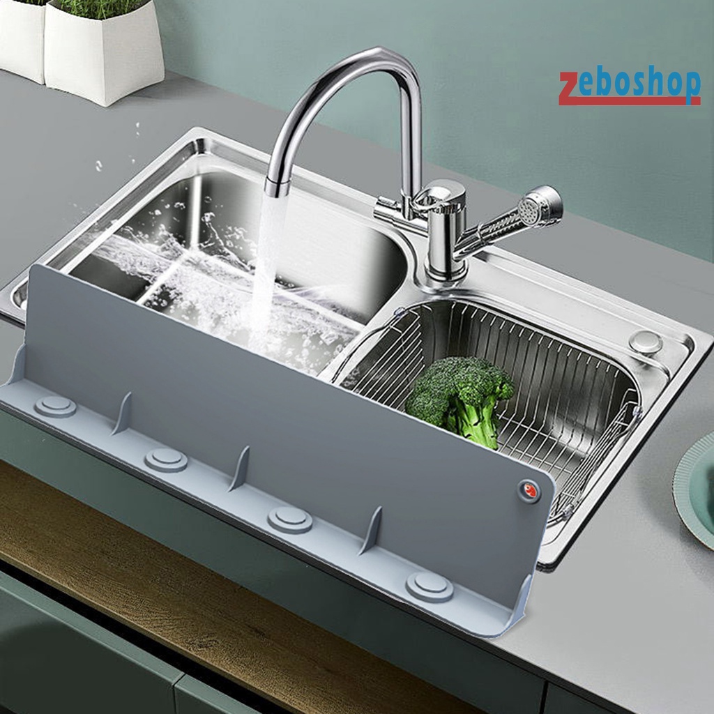 Tấm Chắn Nước Mềm Mại Thiết Kế Dốc Hút Áp Suất Chống Văng Cho Bồn Nước