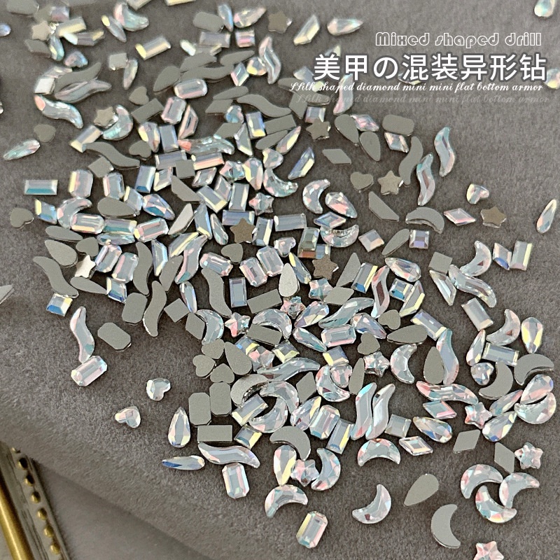 Set 100 Hạt Pha Lê Nhỏ Đính Móng Nghệ Thuật