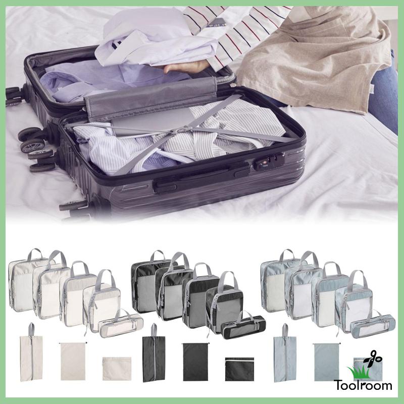 Set 8 Khối Lập Phương Thoáng Khí Cho Ba Lô Đi Làm / Kỳ Nghỉ