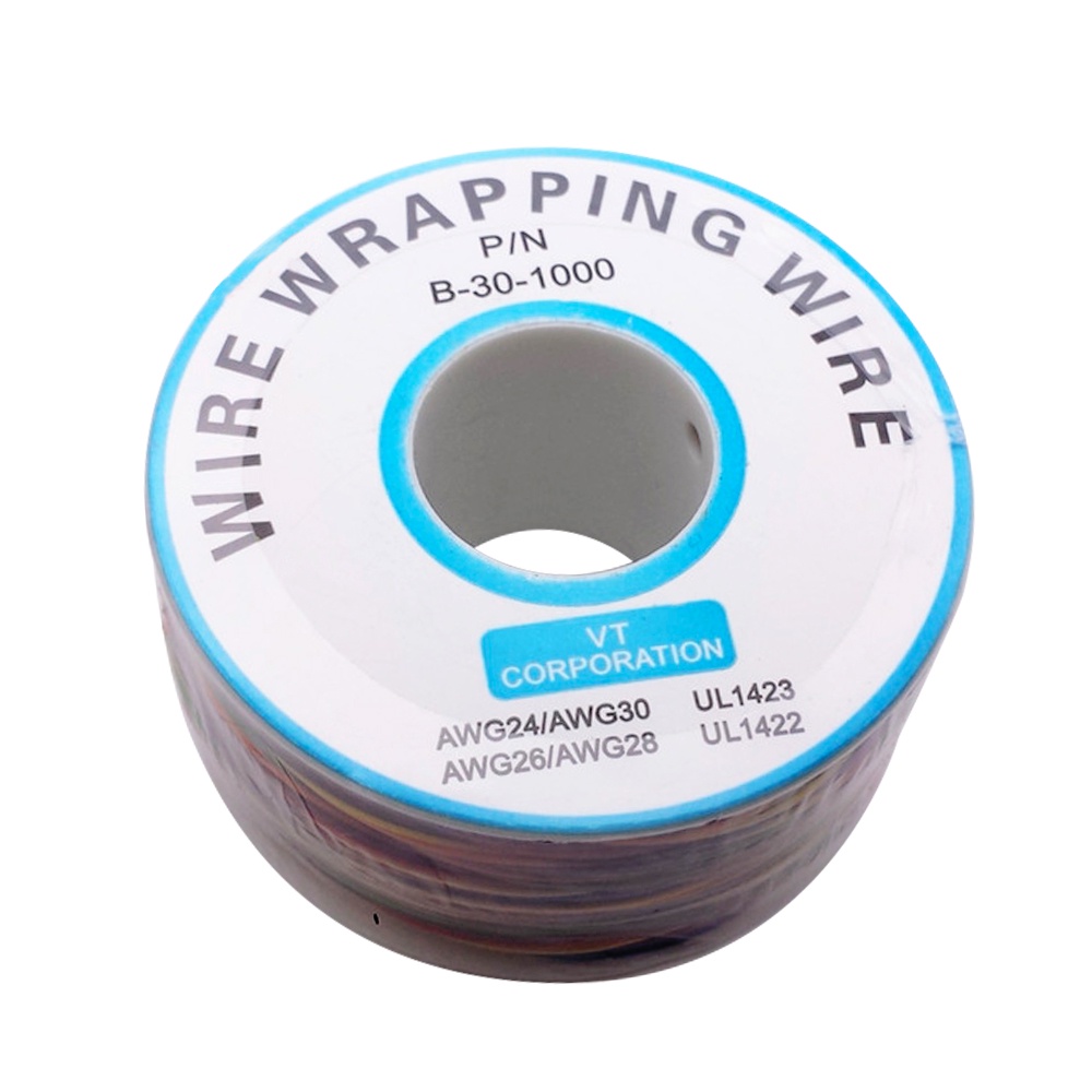 Cáp cách điện RIRIHI 250M 30AWG 8 màu cho PCB