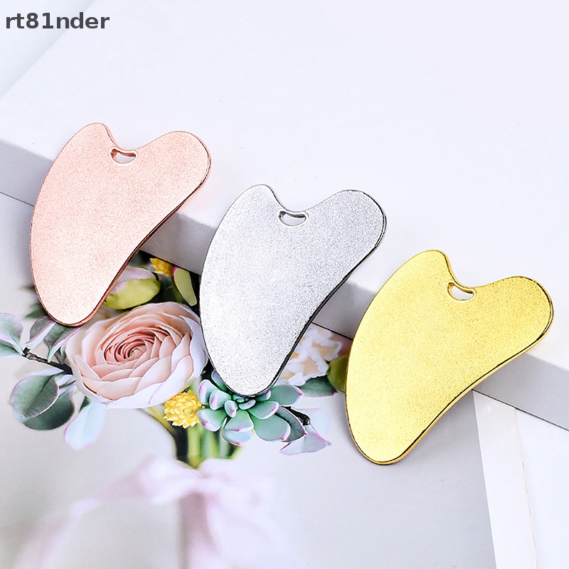 1 Dụng Cụ Mát Xa Gua Sha Bằng Kim Loại Chất Lượng Cao