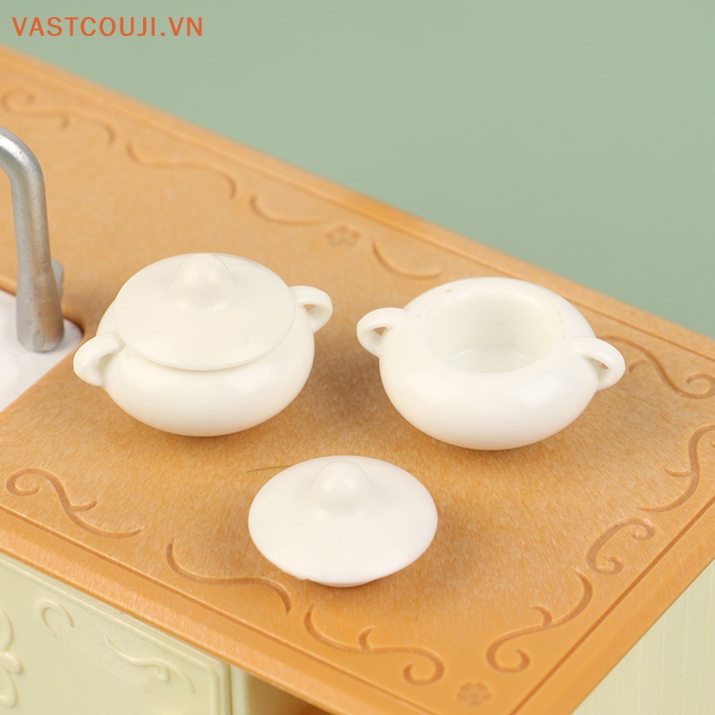 Mô Hình Nồi Hầm Thức Ăn Tỉ Lệ 1: 12 Trang Trí Nhà Búp Bê