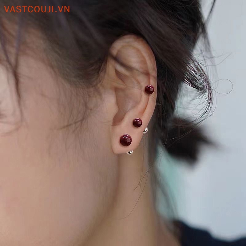 1 Đôi Khuyên Tai Nữ Hình Xoắn Ốc Thời Trang