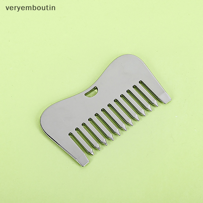 Lược Chải Mát Xa Da Mặt Bằng Thép Không Gỉ