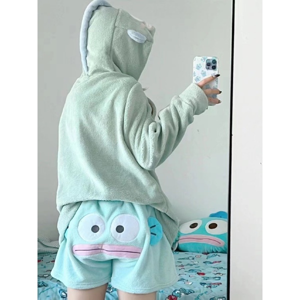 SANRIO Quần Ngủ Ngắn In Hình Cá Hề Hoạt Hình Vui Nhộn-AC0222