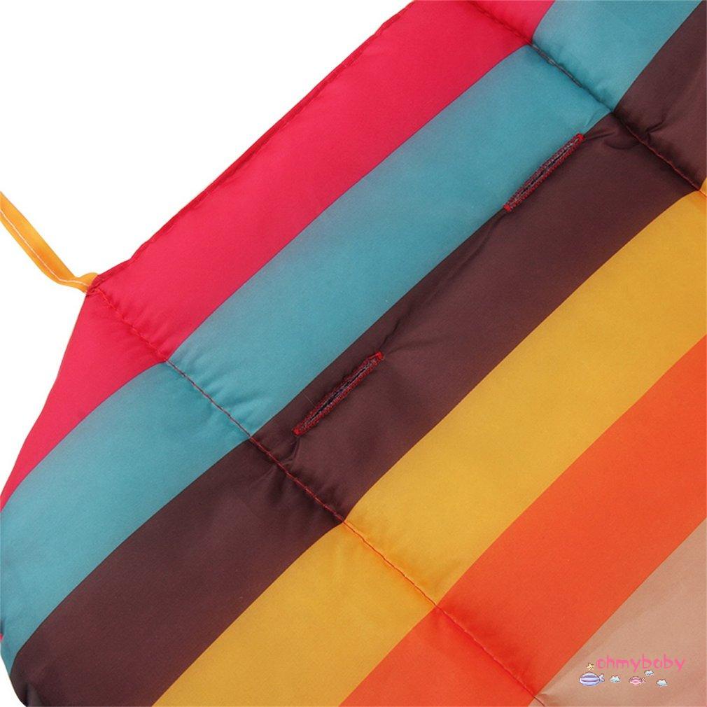[InStock] Di Động Xe Đẩy Cho Bé Miếng Cotton Sọc Ô Tô Chống Thấm Nước Phụ Kiện Pram Rainbow Thảm Dày [Z/10]