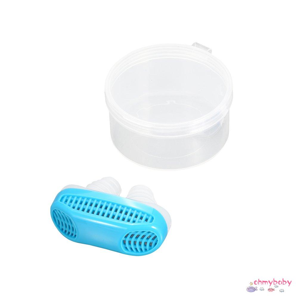 [OMB] Dụng cụ nong mũi bằng silicon chống ngáy Ngừng Kẹp Nút chặn Thiết bị hỗ trợ ngủ Chống [Z/8]