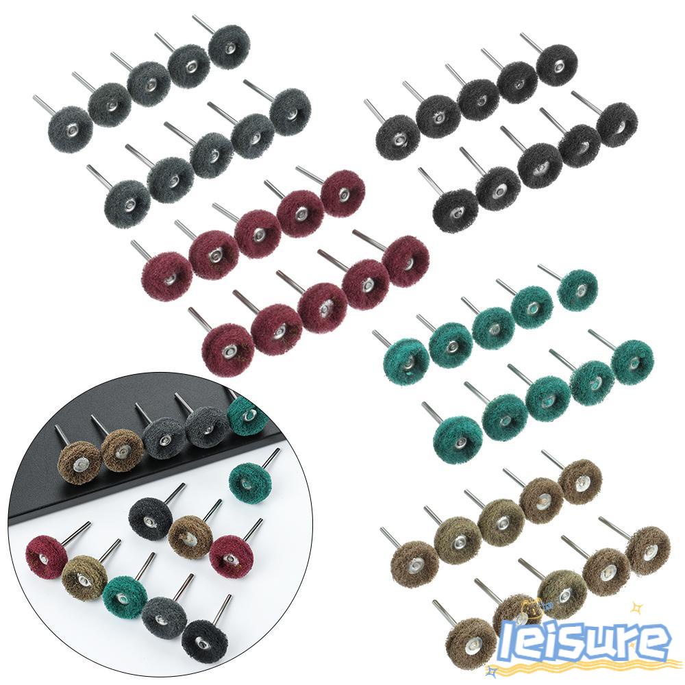 Bộ 10 Bánh Xe Mài Đánh Bóng Cho Máy Khoan Dremel