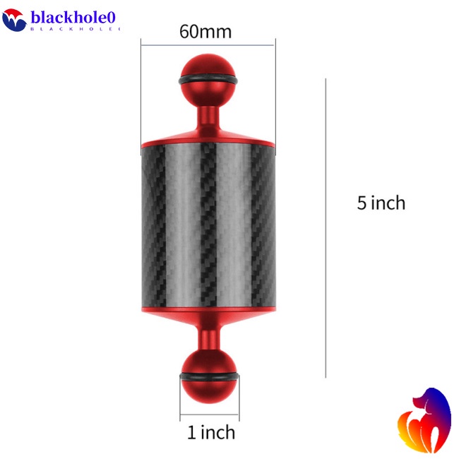 Phao Nổi Đeo Cánh Tay Bằng Sợi Carbon 5 / 8 / 10 / 12 Inch Chuyên Dụng Cho Thợ Lặn