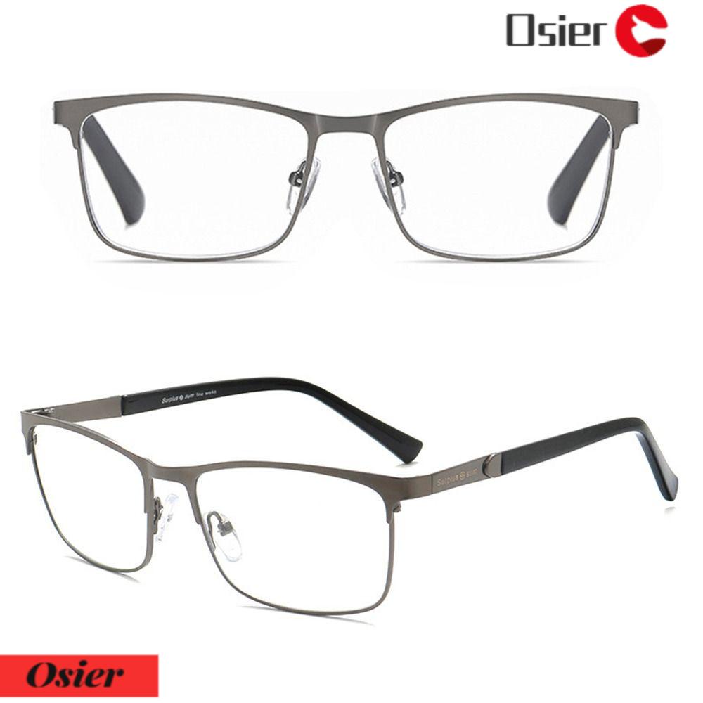 Mắt Kính Đọc Sách Gọng Kim Loại Chống Ánh Sáng Xanh Phong Cách Vintage 1